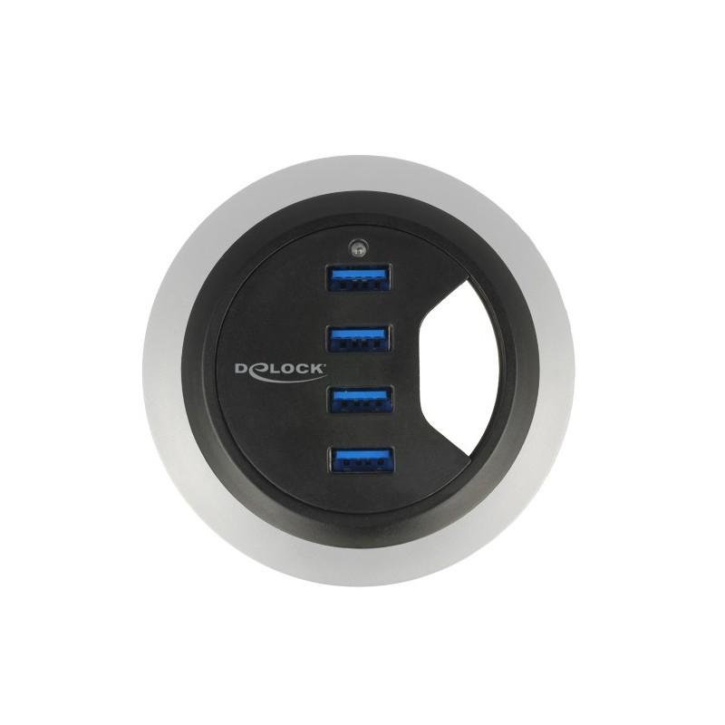 In-Desk Hub - Hub - 4 x SuperSpeed USB 3.0